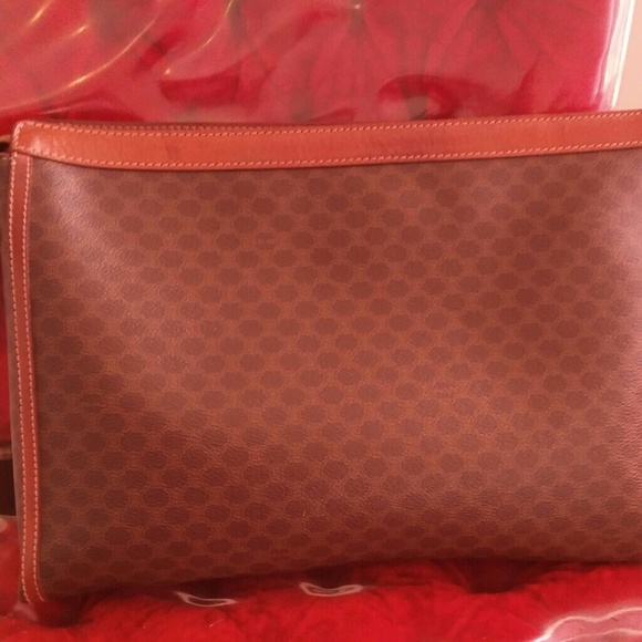 Authentic Vintage Celine macadam clutch. - Picture 2 of 3